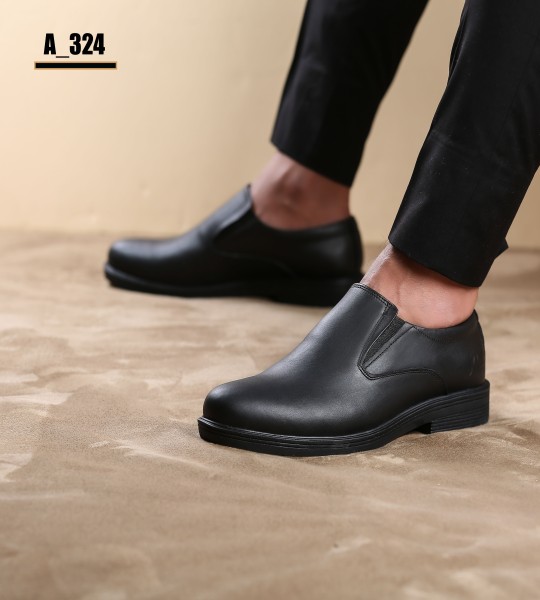 حذاء رجالى سيمى كاجوال اسود a303